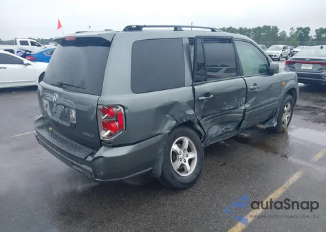 2007 Honda Pilot Ex-L из США, поврежденный, VIN 5FNYF18537B000223